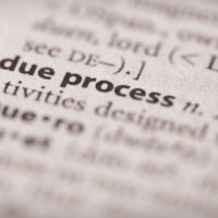 Dictionary Series – Due Process military court martial lawyer